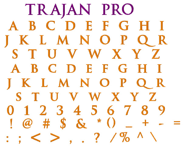 trajan pro free download